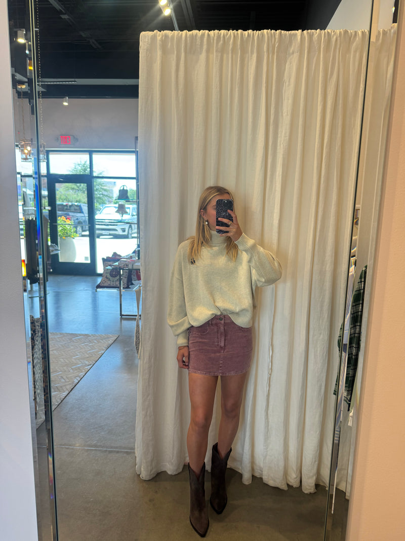 Olinda Skirt in Sepia Rose