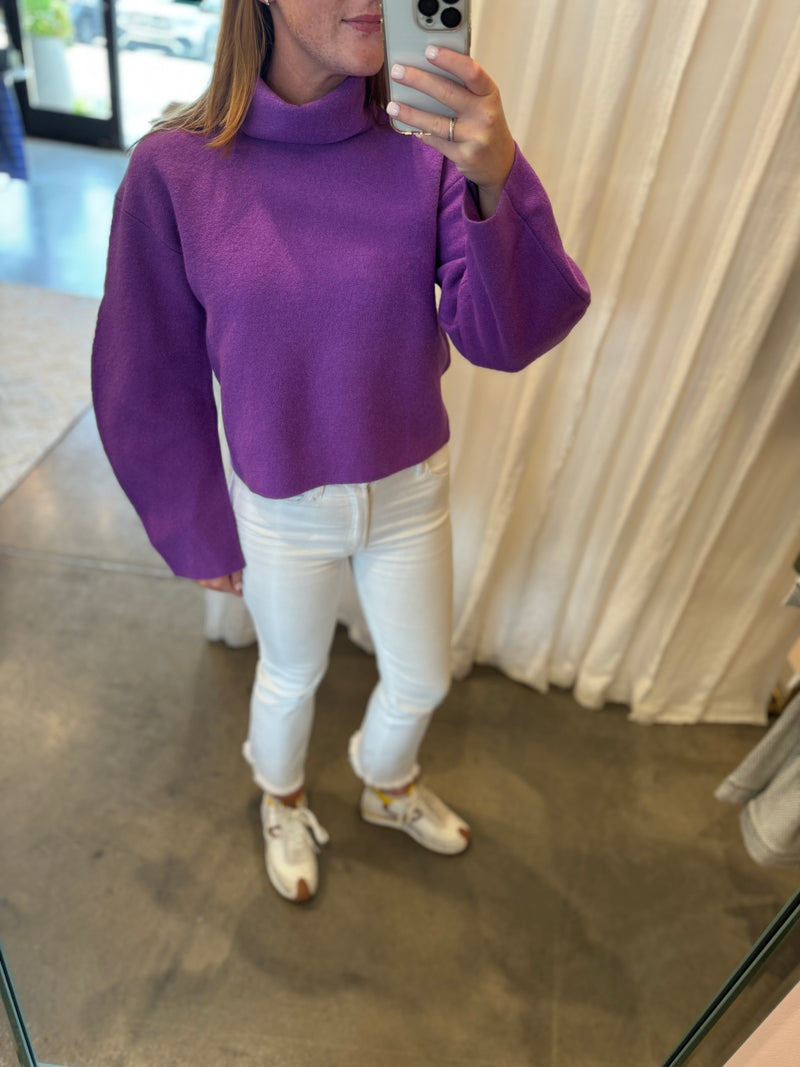 Leona Turtleneck in Orchid