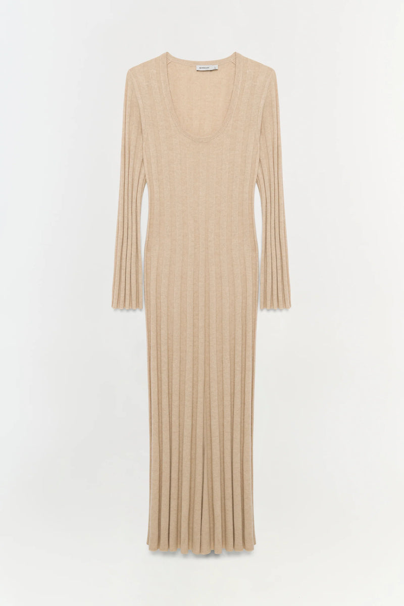 Kogan Maxi Dress in Sand Mirage