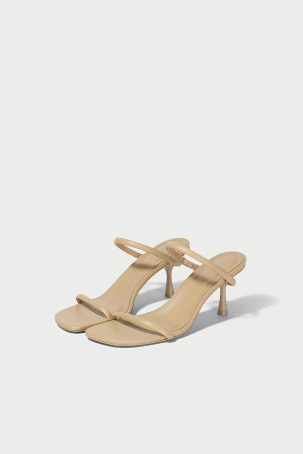 Siren Low Heel Sandal in Camel