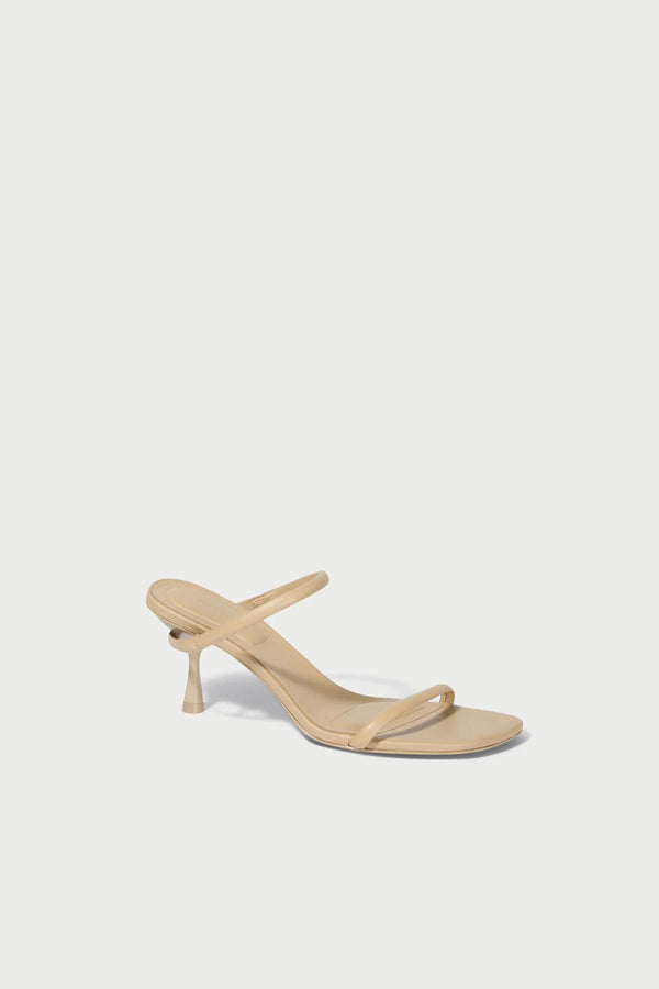 Siren Low Heel Sandal in Camel