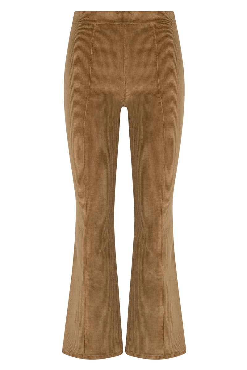 Ankle Flare w/ Princess Seams in Sepia