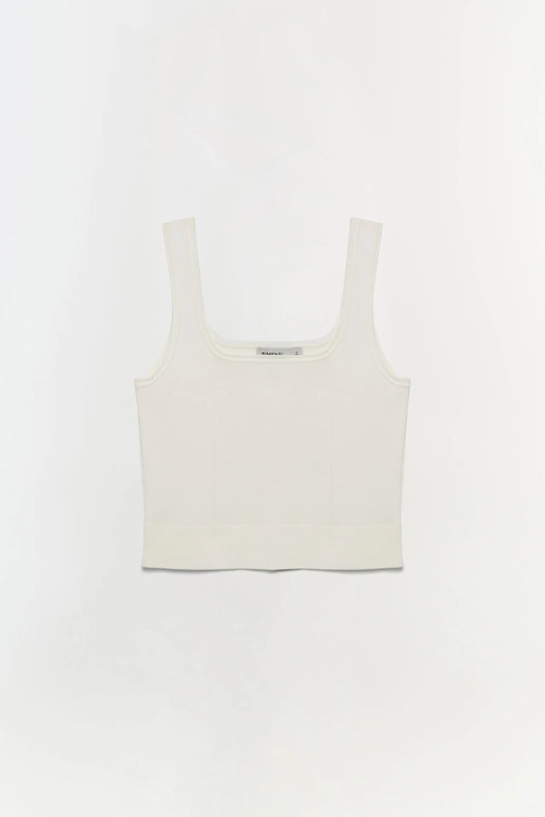 Ramanina Tank in Ivory