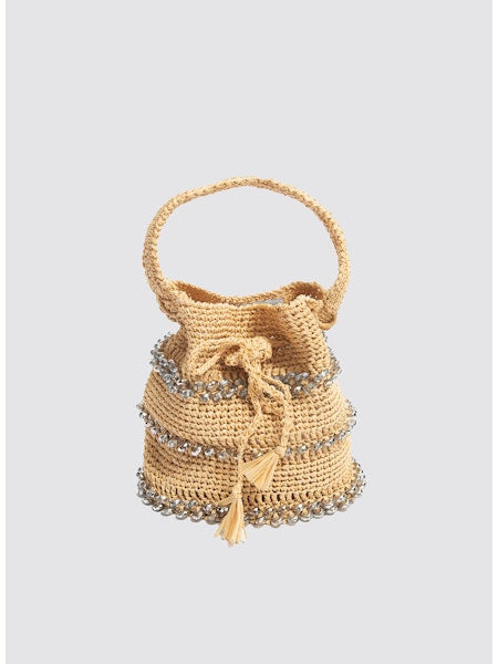 Crystal Bucket in Natural