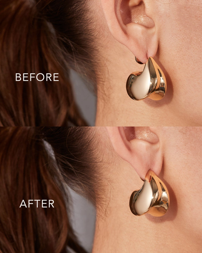 Lobe Lifting Earring Backs in Gold