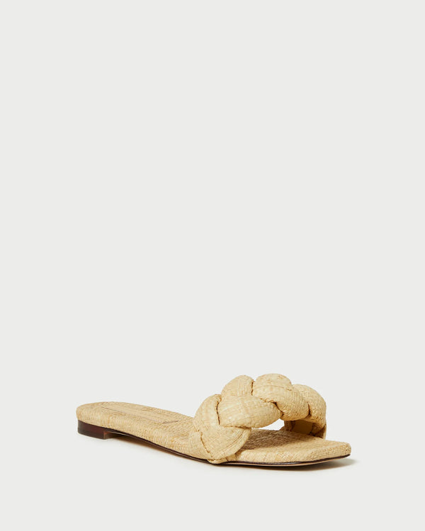 Joanna Braided Sandal in Natural