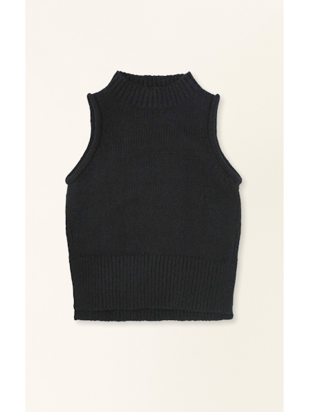 Aspen Open Side Vest in Black