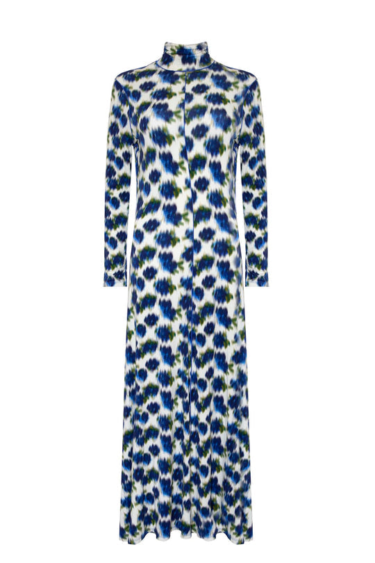 Kings Hill Dress in Ikat Rose