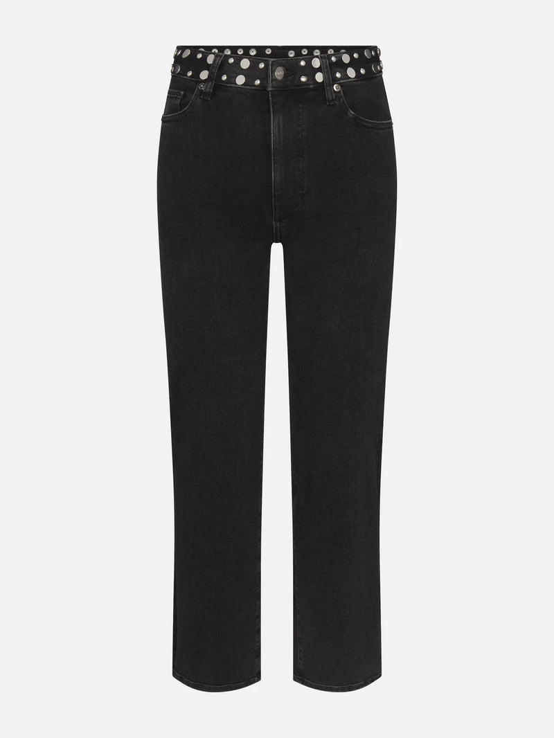 Le Sleek Straight in Studded Meteor