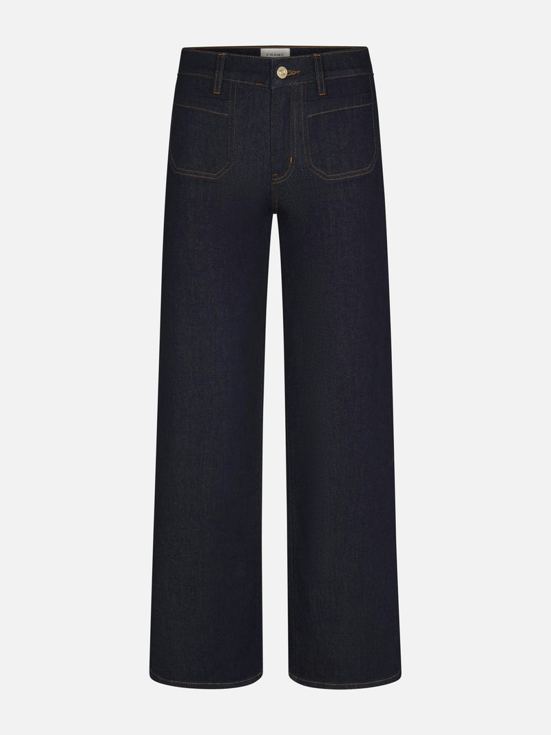 Le Slim Palazzo Modernist Pocket in Rinse