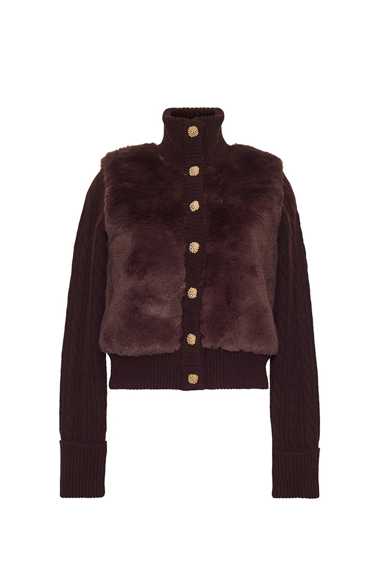 Logan Jacket in Brown