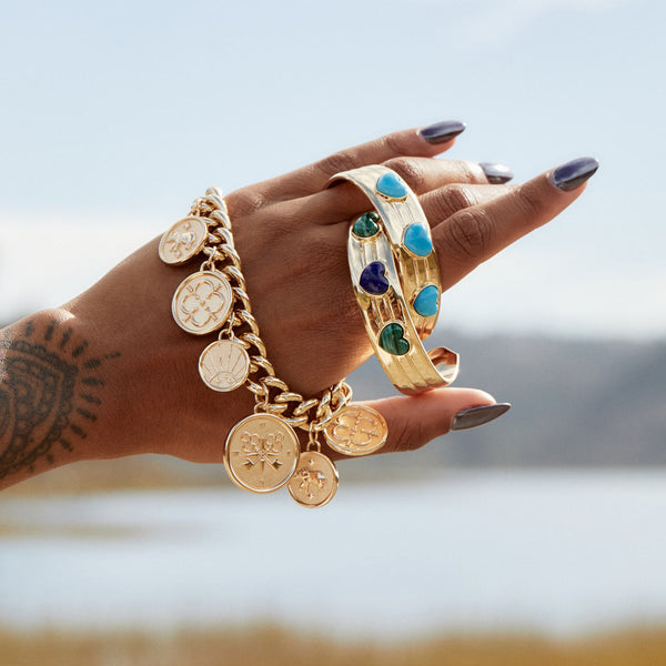 Lucky Lost Treasure Coin Bracelet