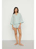 Nautico Relaxed Short PJ Set in Regatta Stripe Seagrass/White