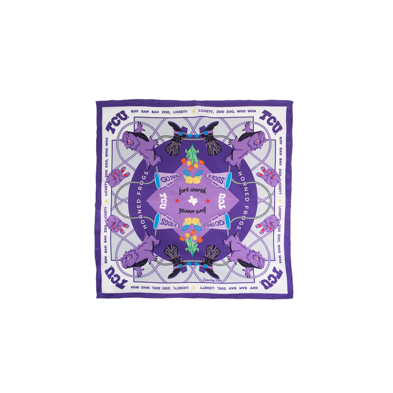 TCU Horned Frogs Pocket Scarf
