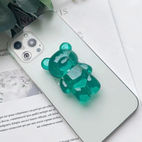 Popsocket - Jelly Bear Green