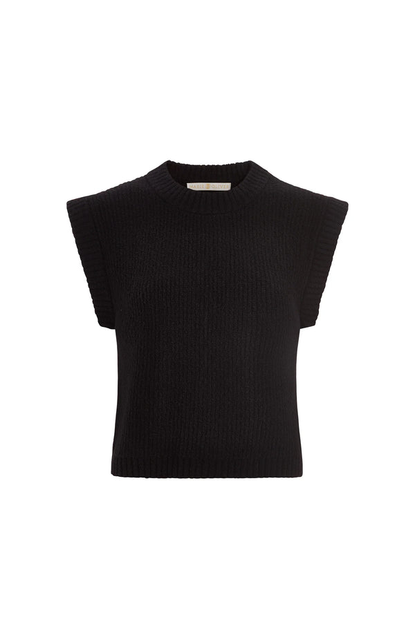 Belle Shell Top in Black