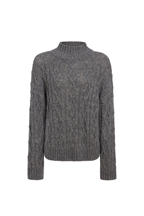 Cecile Sweater in Titanium