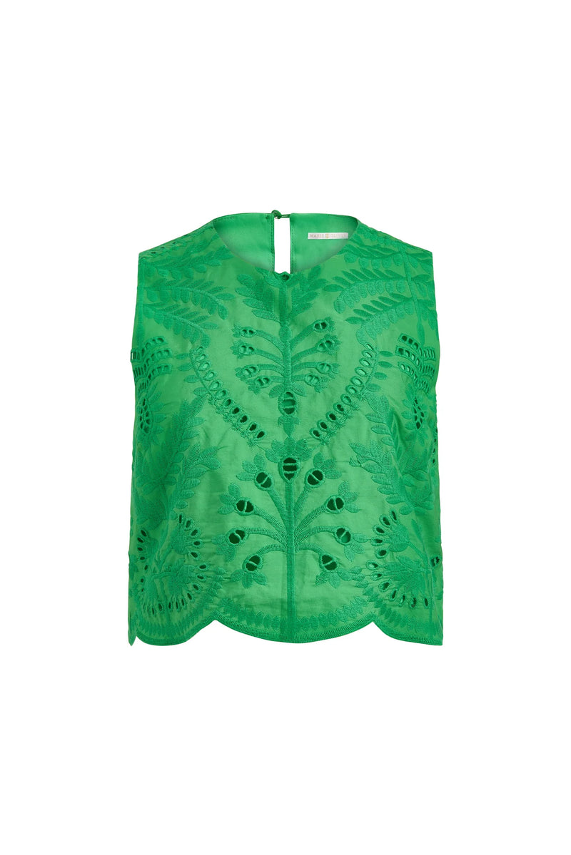 Davis Top in Emerald
