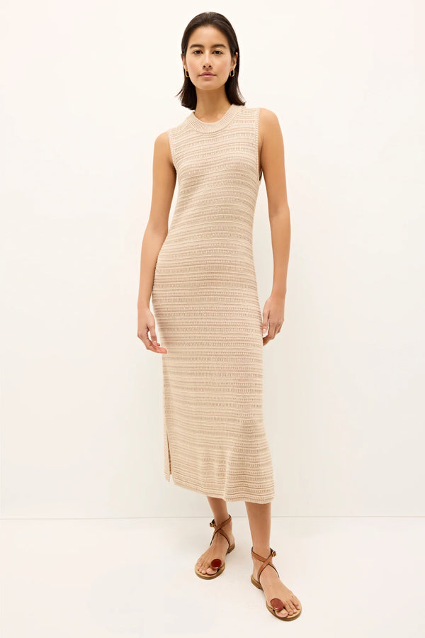 Isla Dress in Tan