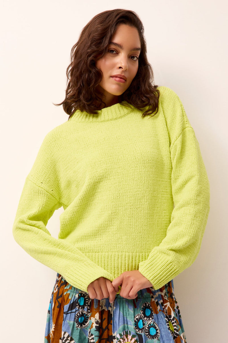 Lonnie Sweater in Limeade