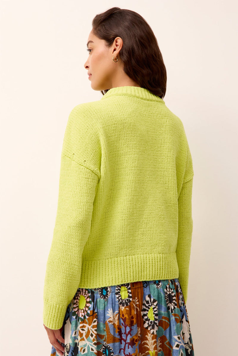 Lonnie Sweater in Limeade