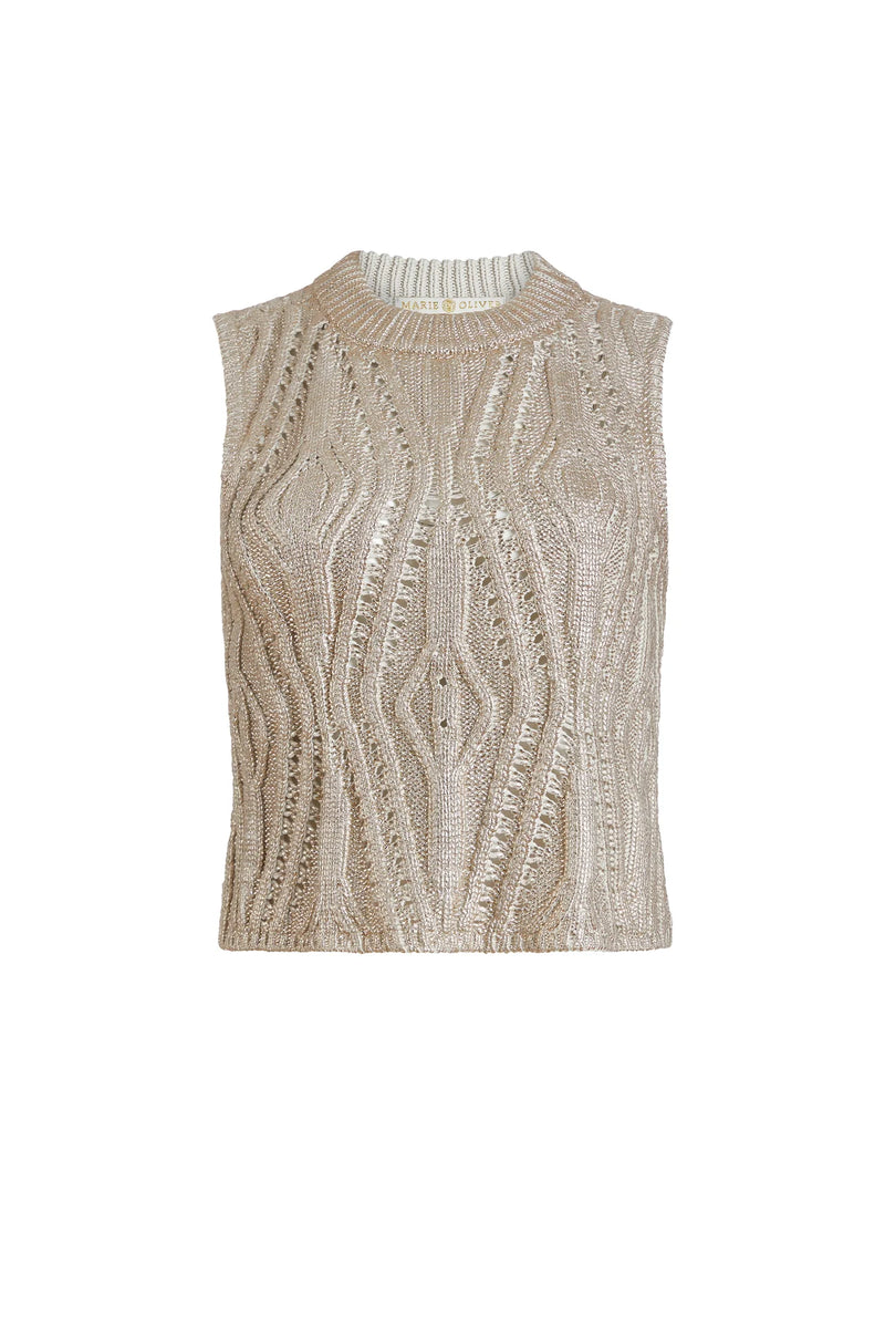 McGuire Top in Chrome