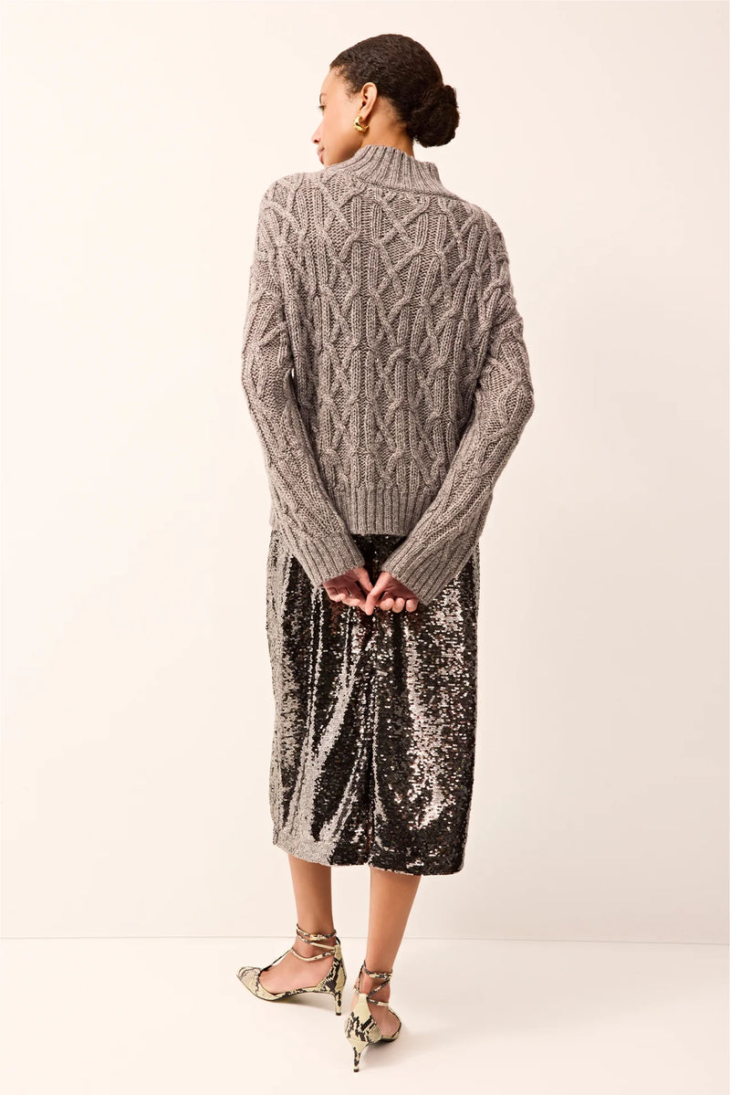 Wray Skirt in Platinum