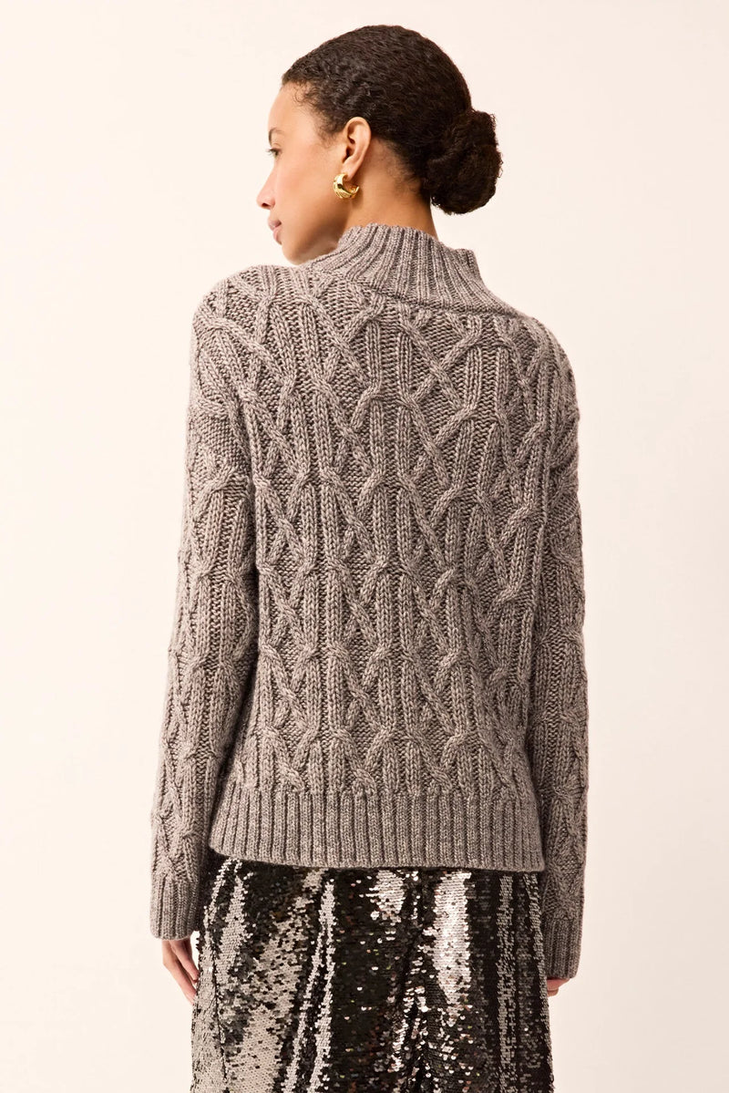 Cecile Sweater in Titanium