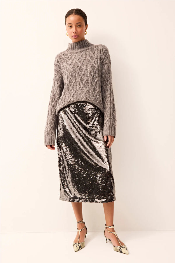 Wray Skirt in Platinum
