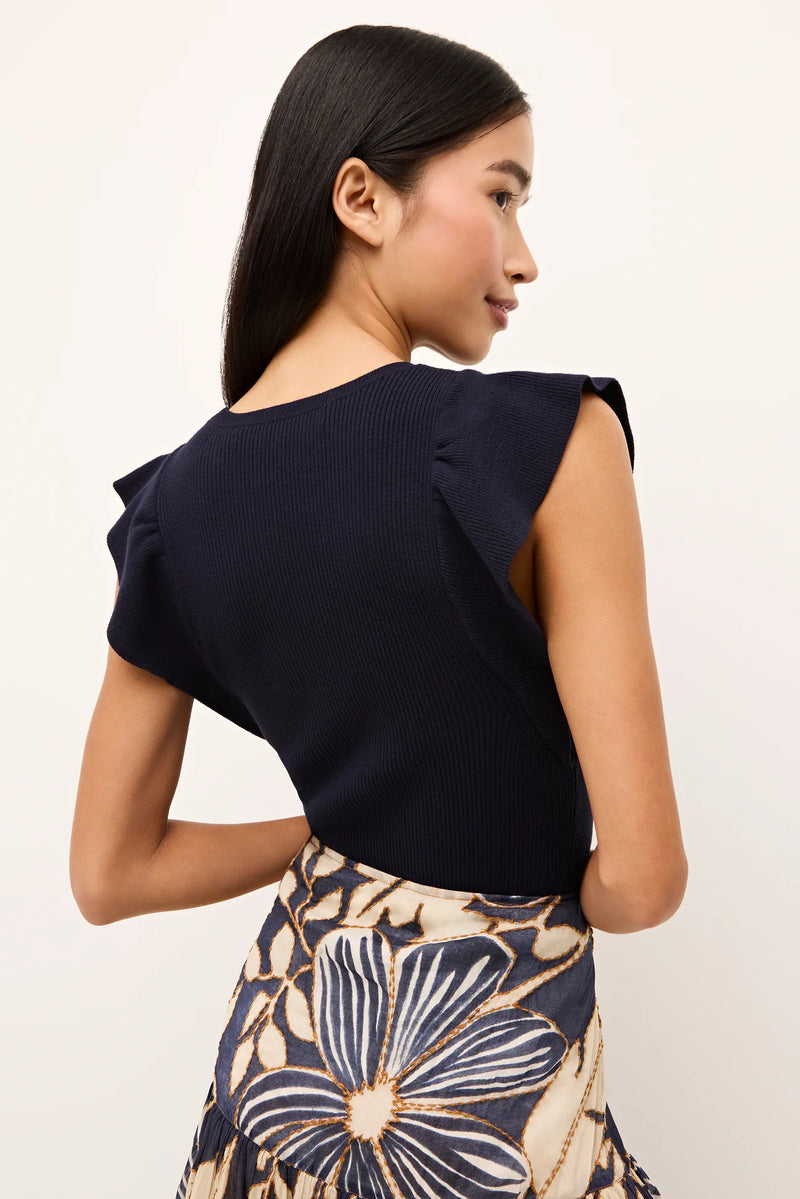 Rory Top in Navy