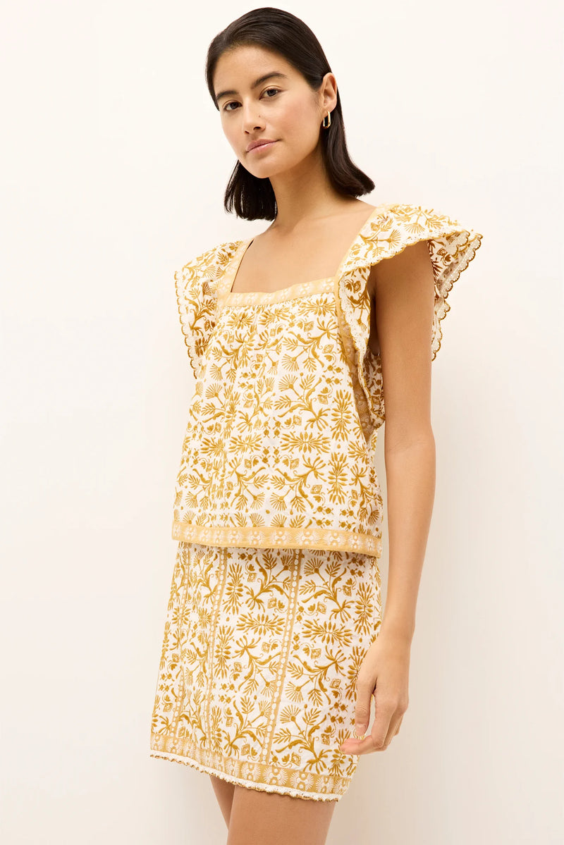 Brenda Skirt in Sunflower