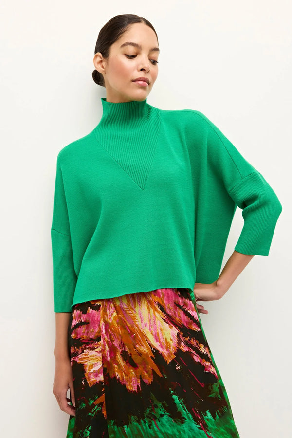 Claudie Popover in Green