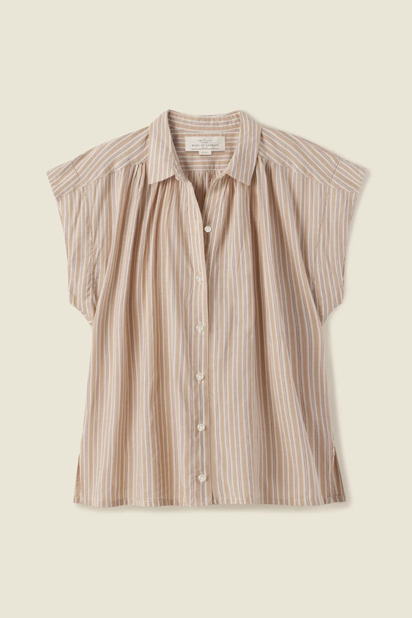 Della Shirt in Burro Stripe