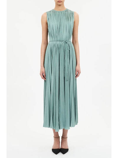 slim fit dress slacks Noble Long Utility Dress in Sea Glass