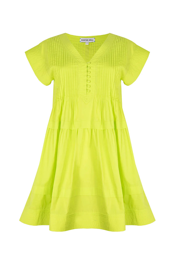 Parker Dress in Lime