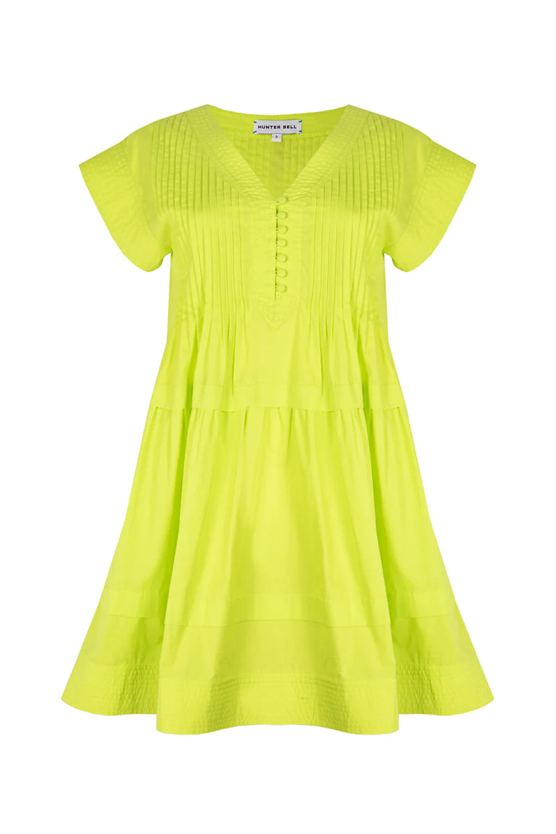 Parker Dress in Lime