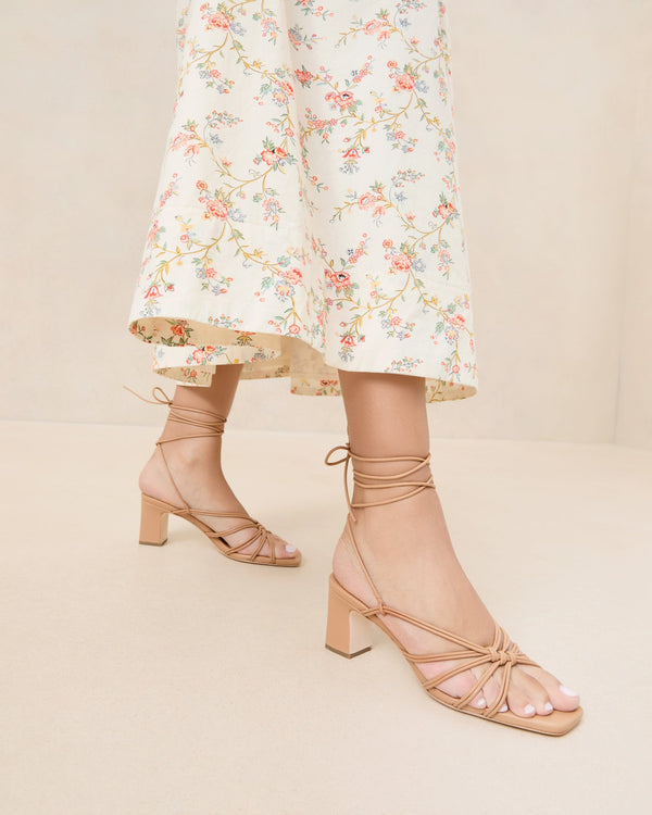 Ryder Lace-Up Sandal in Dune