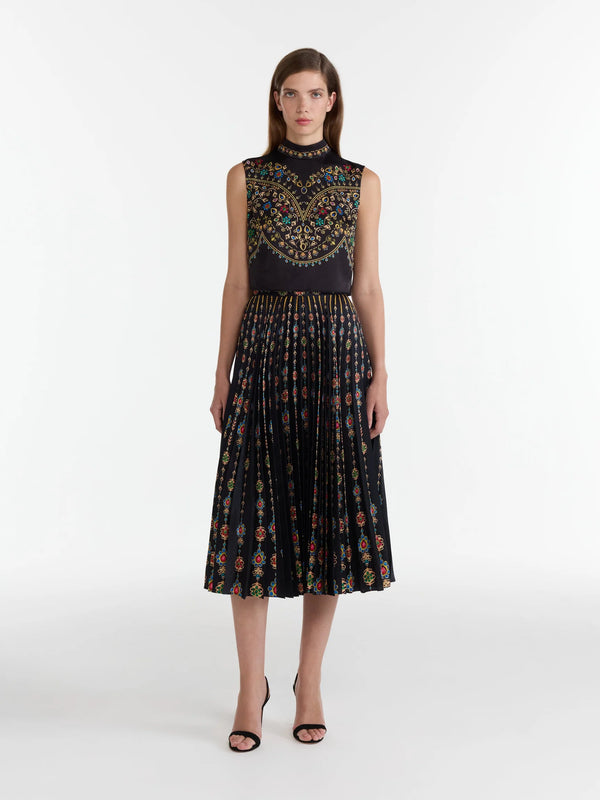 Kim Skirt in Pendant Stripe