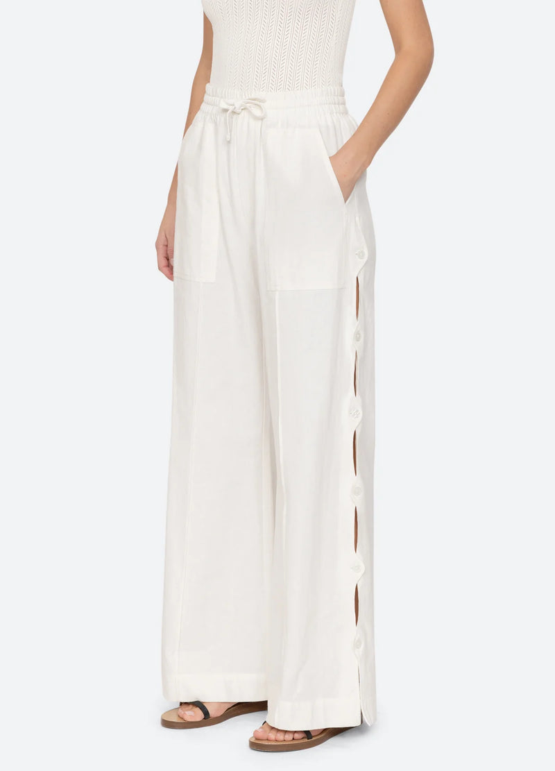Shai Sportswear Pant in Cream