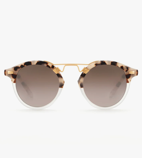 ST. LOUIS | Matte Oyster to Crystal Mirror Polarized