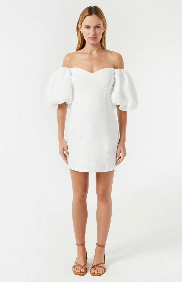 Dali Dress in White