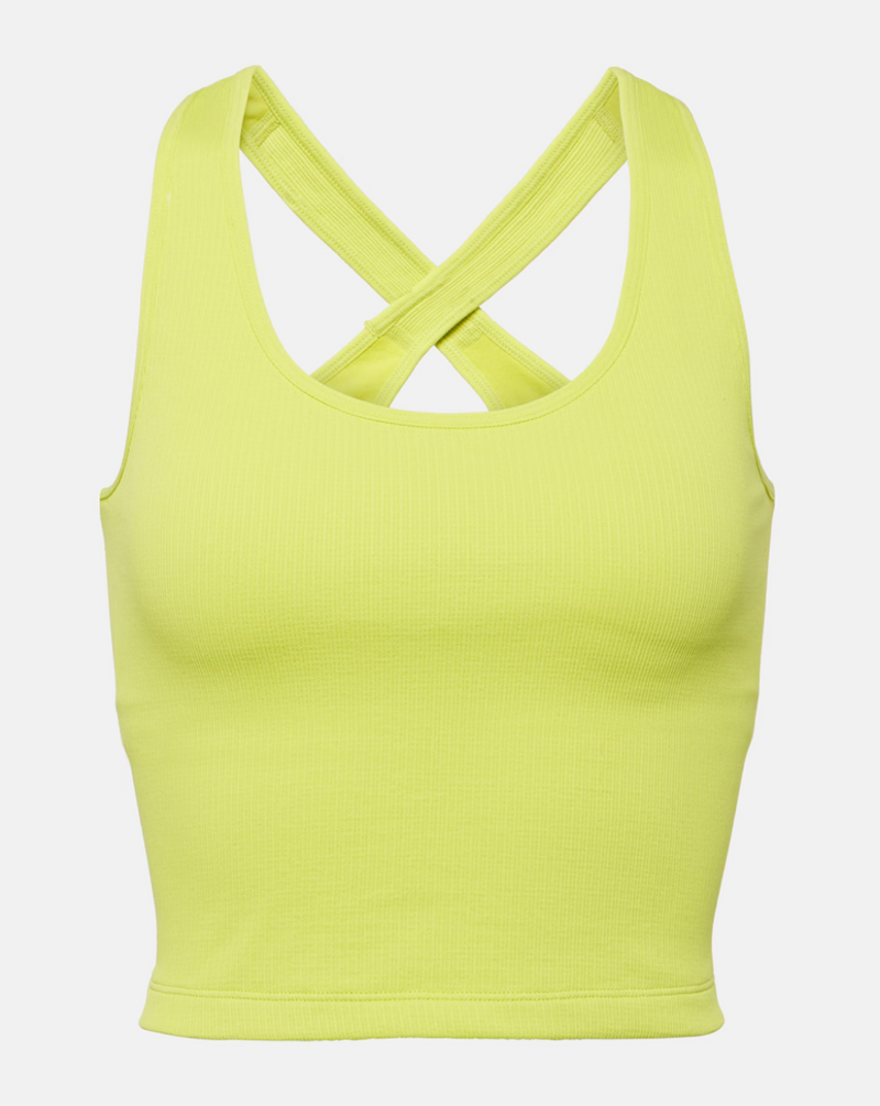 Balance Seamless Molly Crop in Citrus