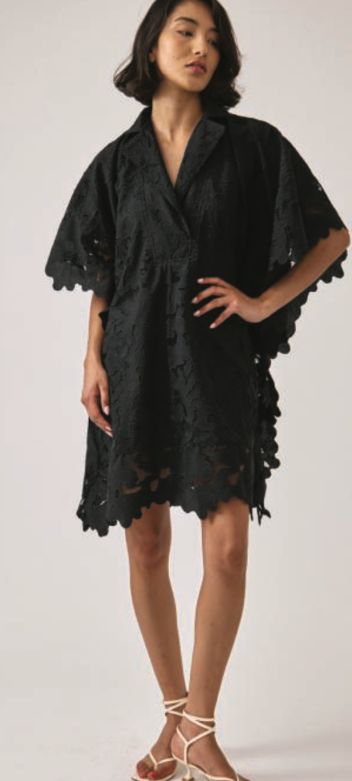 Adair Kaftan in Black