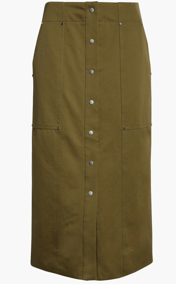 Hannah Skirt in Olive Green