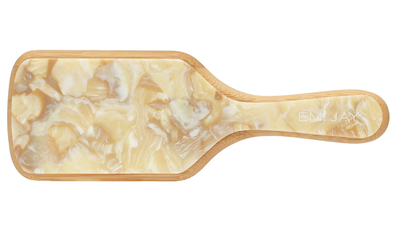 Bamboo Paddle Brush in Chantilly