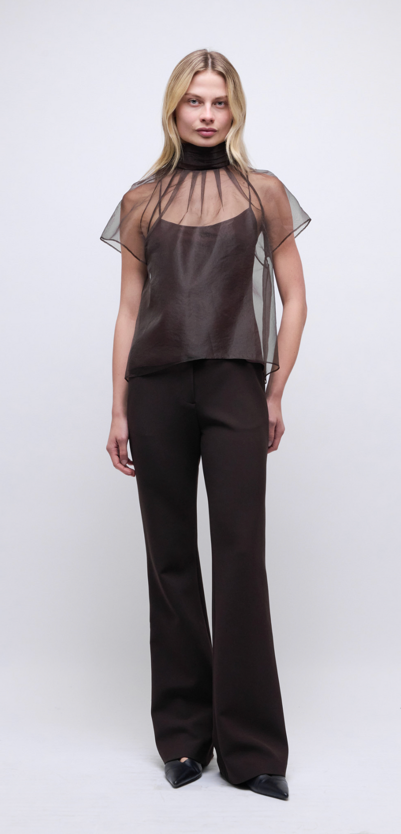 Feyre Top in Chocolate