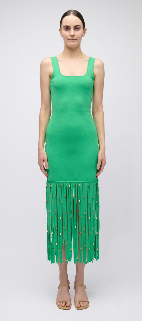 Romelia Midi Dress in Parakeet