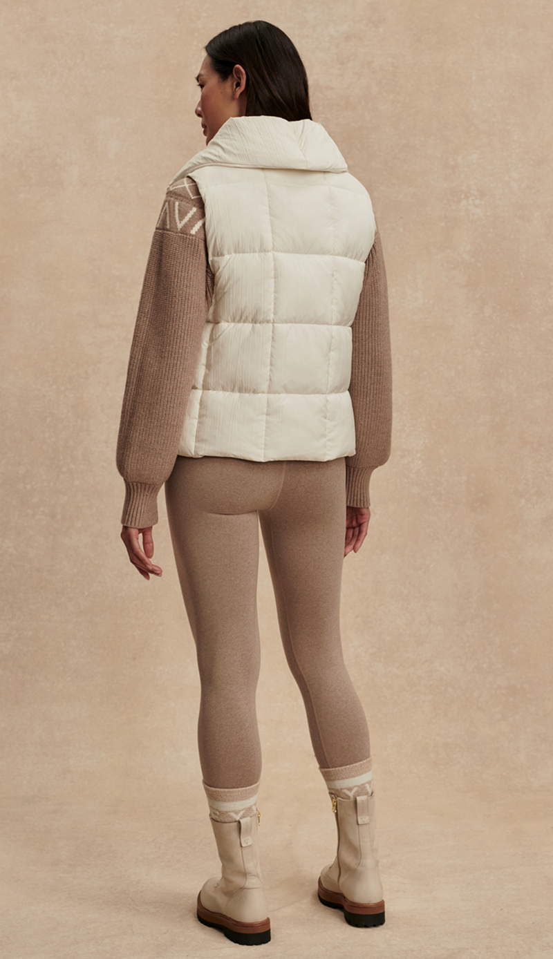 Chiara Padded Gilet in Jet Stream