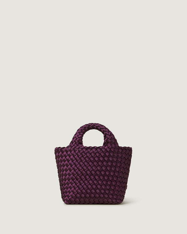 St. Barths Petit Tote Satin Currant