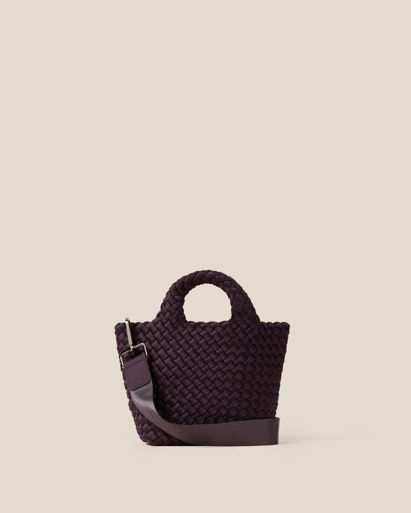 St. Barths Petit Tote in Aubergine